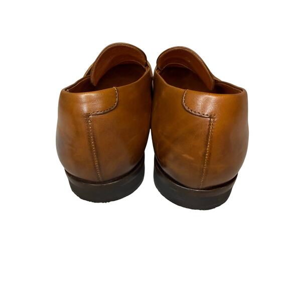 Wolf & Shepherd Penny Loafer Shoes Men’s Sz 11.5 Honey Tan Leather Portugal main image 10